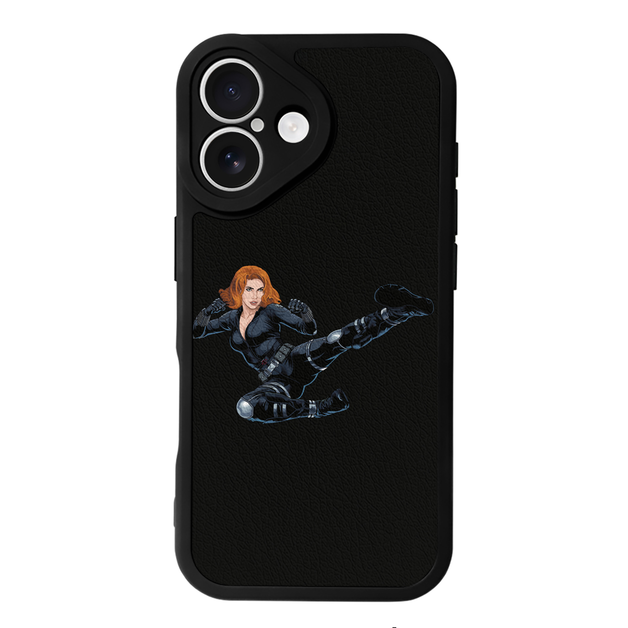 （画像用） アベンジャーズ The Avengers 【iPhone 16シリーズ対応】シリコンスマホケース（レザー調） 材質：シリコン